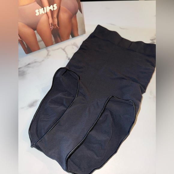 Skims Black Seamless Sculpt High Waist Briefs Size xxs/xs - Picture 4 of 6